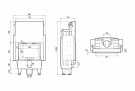 DEFRO HOME INTRA SM SLIM G Front innsats 61/48h thumbnail
