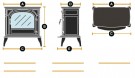 British Fires Hinton elektrisk peisovn thumbnail