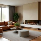 Xaralyn Fogo Forest cinewall elektrisk innebygd peis   thumbnail