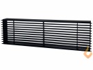 Ventil, Rails 500x150mm, sort thumbnail
