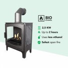 Xaralyn Stoove frittstående bio peisovn thumbnail