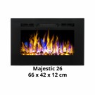 Aflamo Majestic Front elektrisk innsats/vegghengt thumbnail