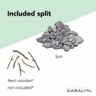 Xaralyn Trivero 90 cinewall elektrisk innebygd peis  thumbnail