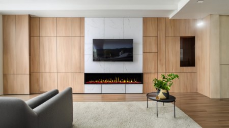 Aflamo Pride S front elektrisk innsats/vegghengt 