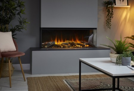 British Fires New Forest 1200 Elektrisk peisinnsats