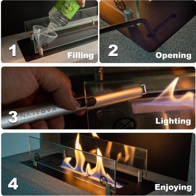 Bio-ethanol brenner S 